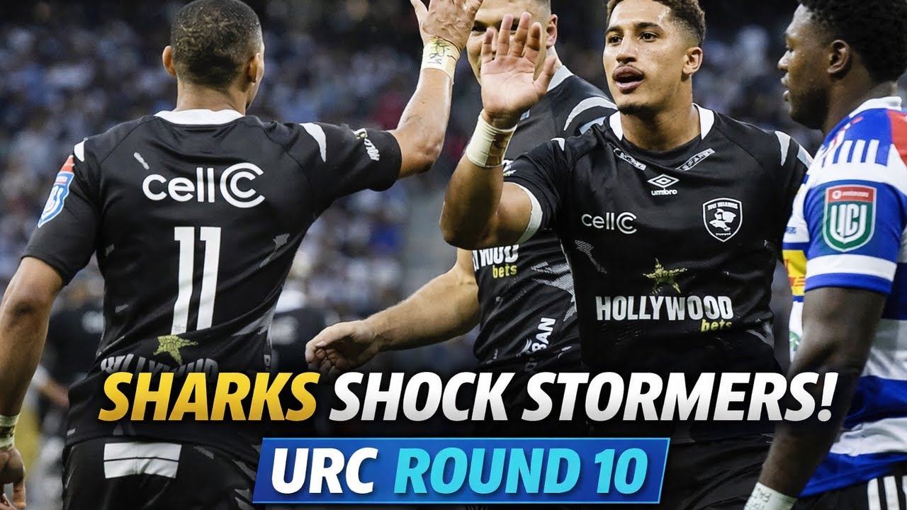 Sharks Shock Stormers, Bulls Grind It Out, Lions Share the Spoils | SA URC Talking Points