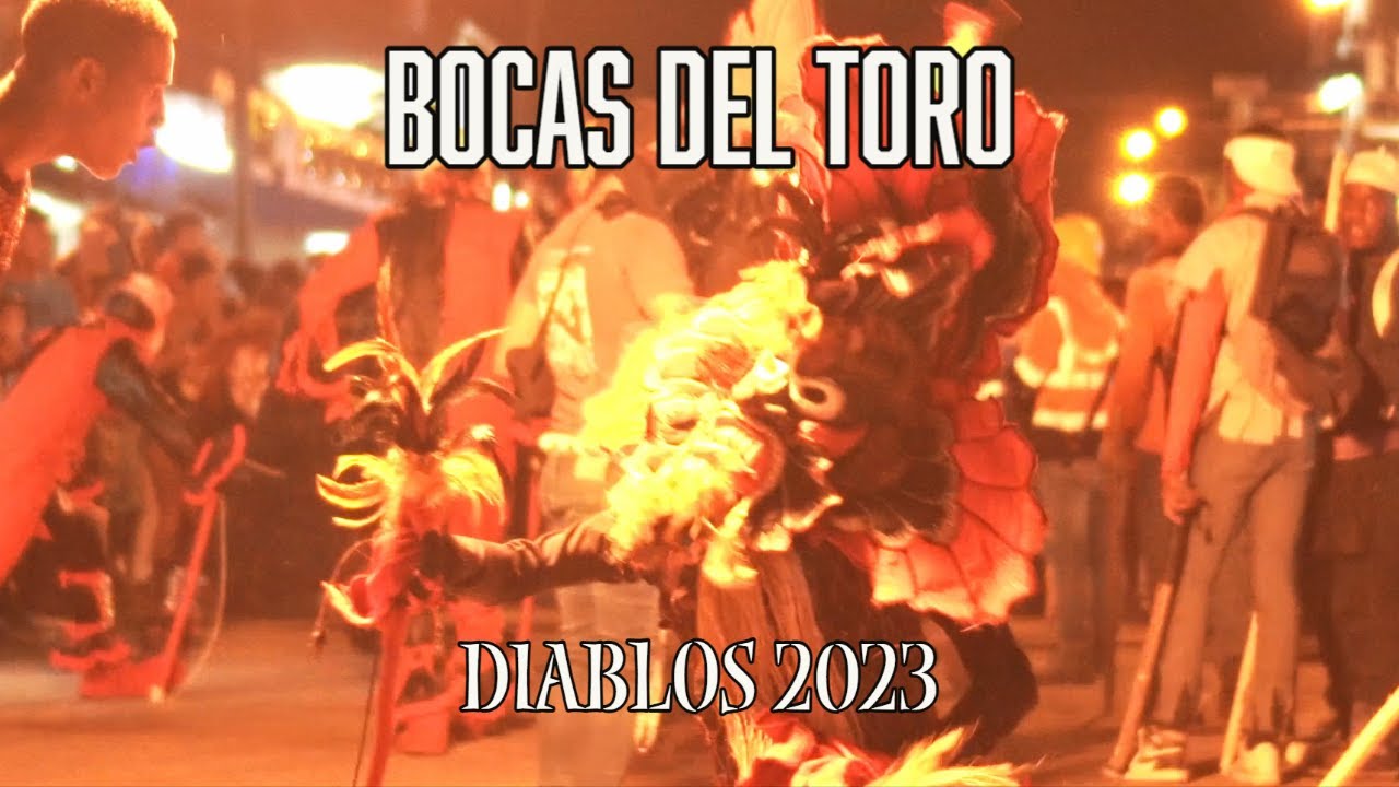 DIABLOS BOCAS DEL TORO MARTES DE CARNAVAL 2023