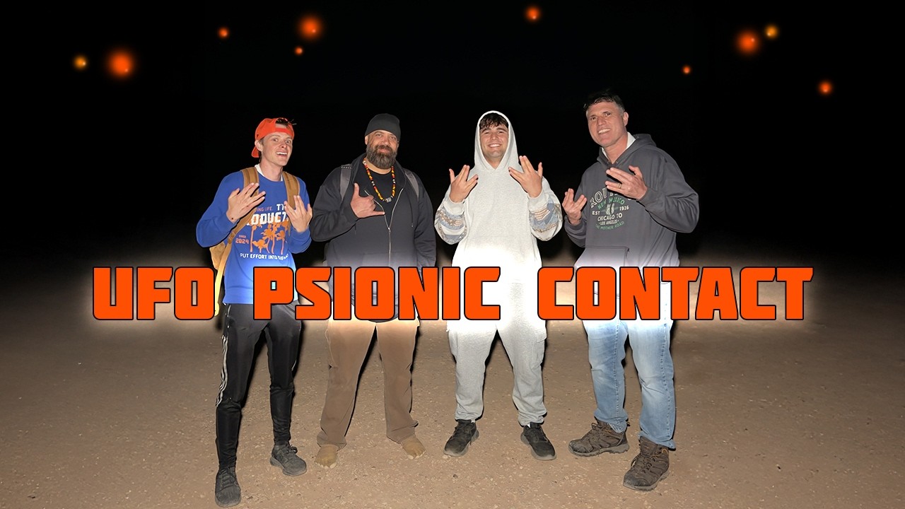 UFO Psionic Contact at Ancient Anasazi Trail