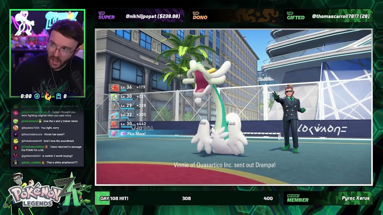 GameboyLuke Reacts to Mega Drampa in Pokemon Legends Z-A