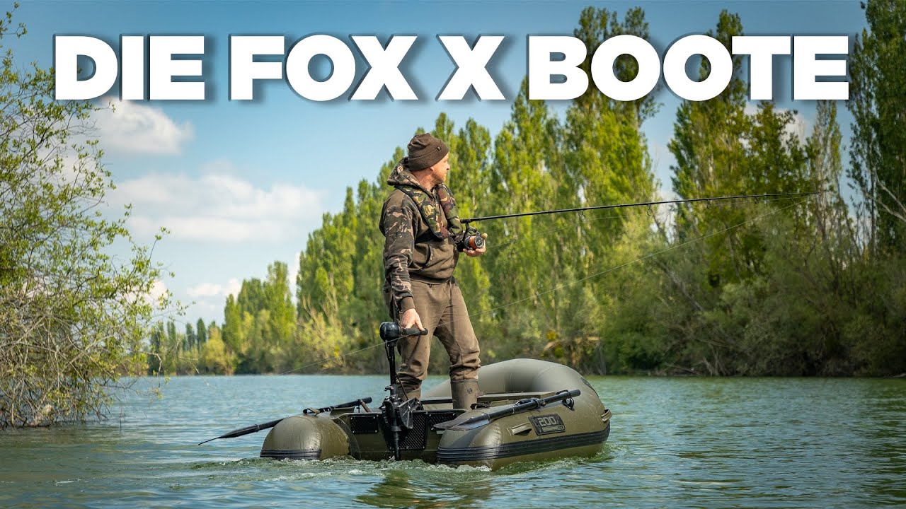 Das sind die neuen FOX X Boote 😵