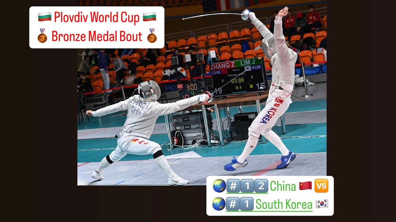 Plovdiv World Cup 2025 SMS TEAM - BRONZE - China v South Korea