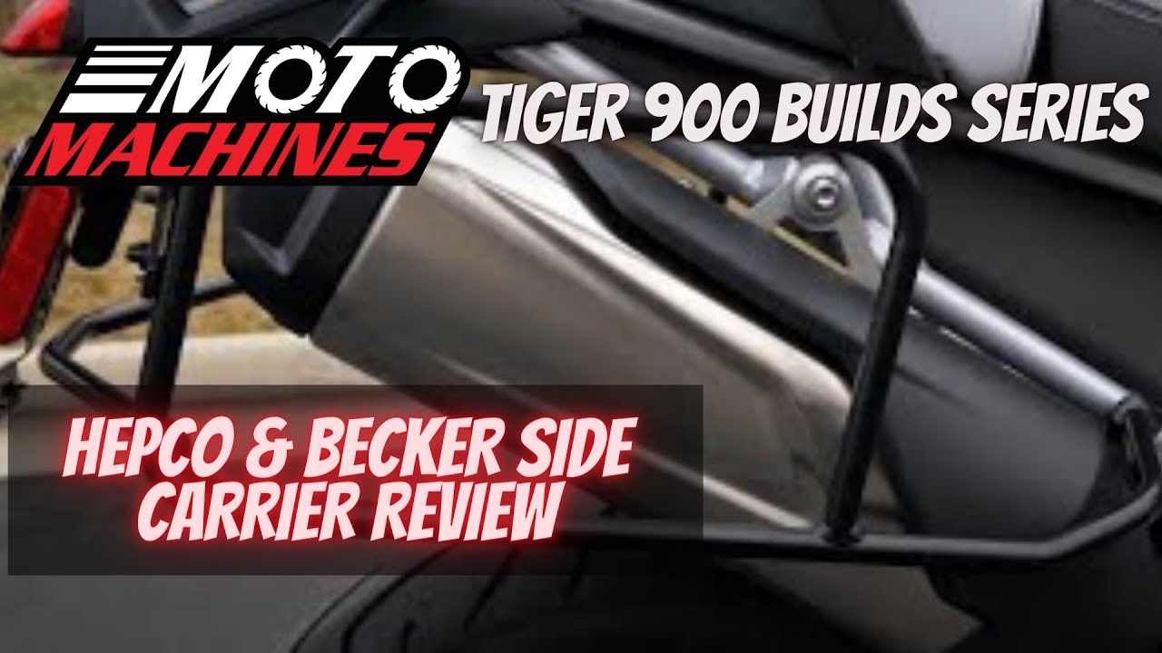Triumph Tiger 900 Hepco & Becker Side Carrier Review | Moto Machines