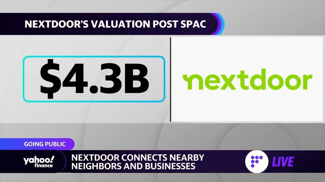 Nextdoor CEO on $4.3B SPAC merger deal
