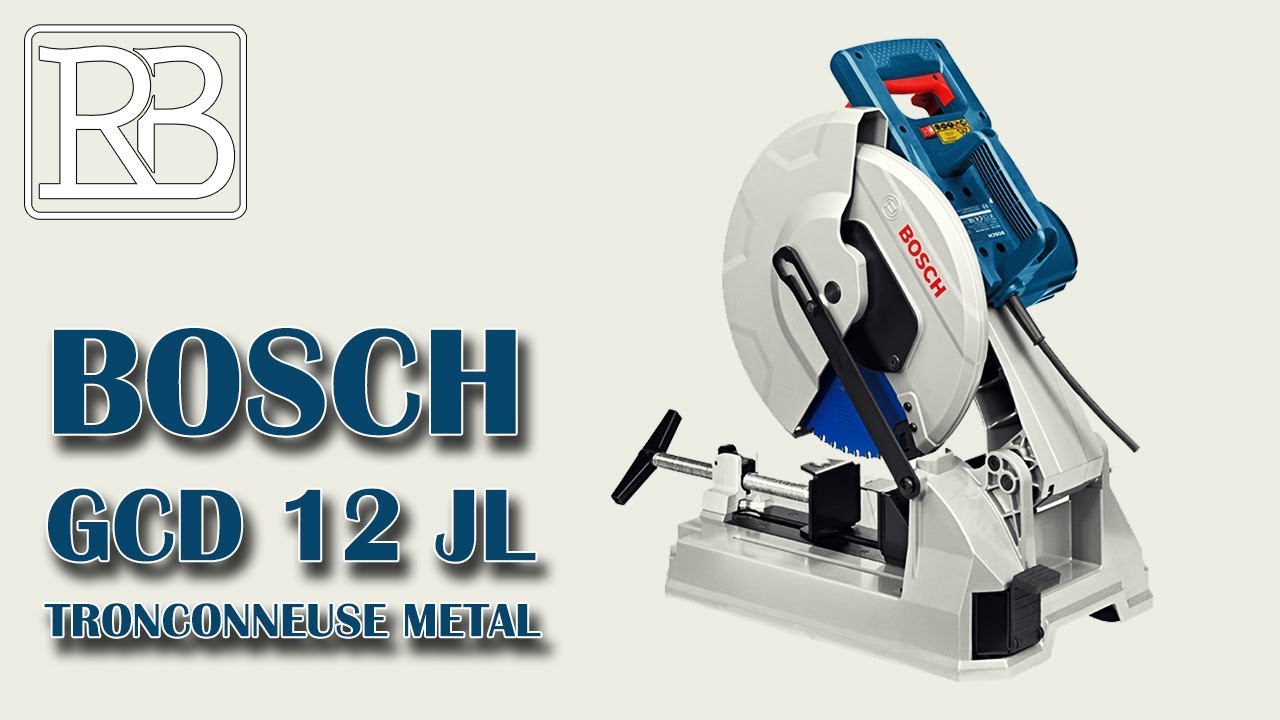 Tronçonneuse Metal BOSCH GCD12JL- TestMatos // ⓇⒷ