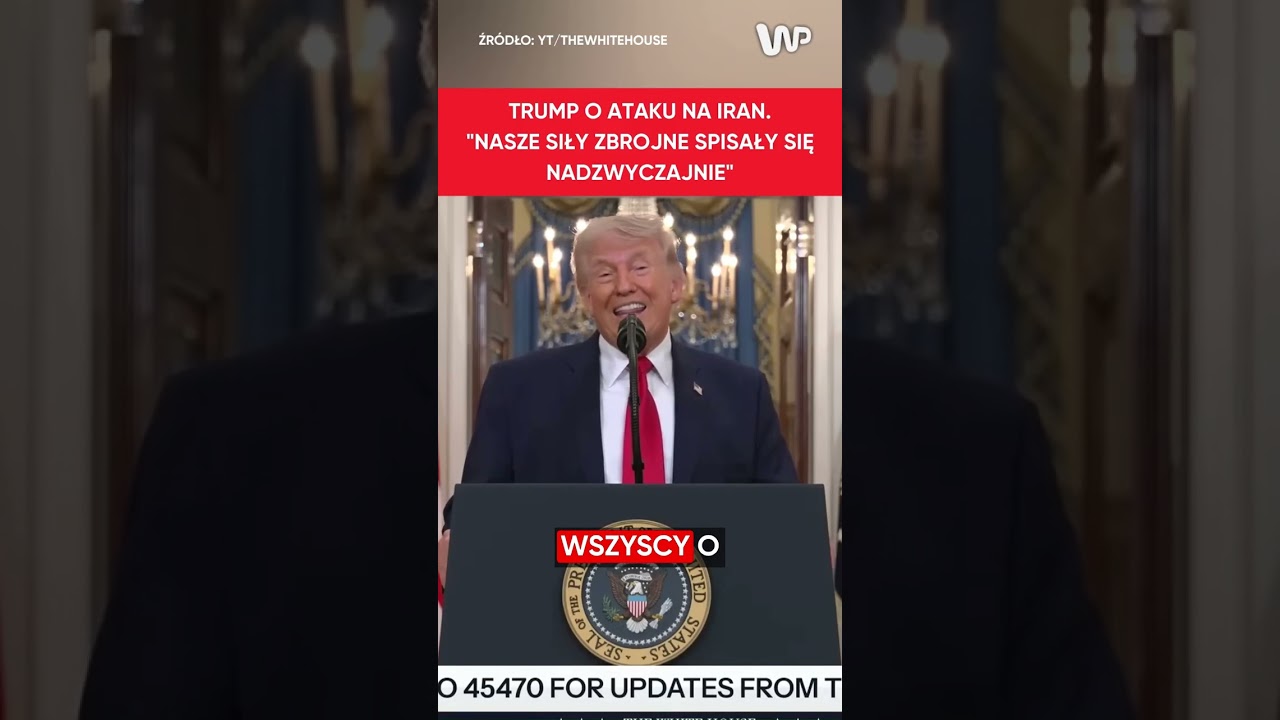 Trump: Paraliżujemy militarnie Iran, miażdżymy ich zdolności