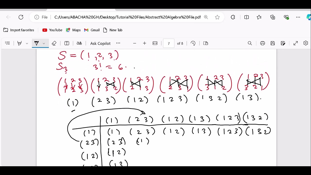 Abstract Algebra 8