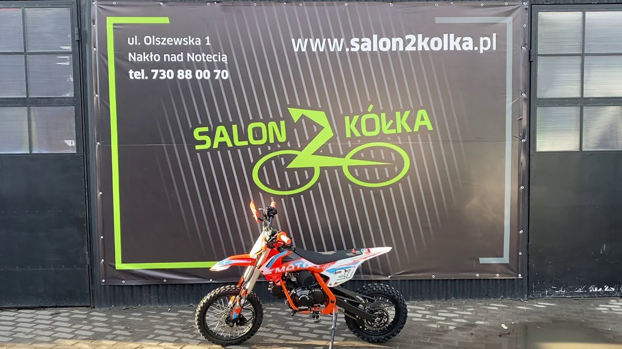 Cross 110CC X-MOTOS XB-27 110 - prezentacja crossa #salon2kolka