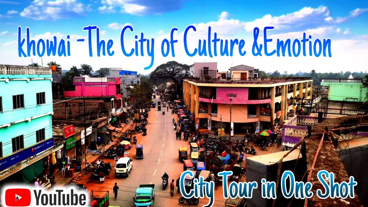 This Khowai City Tour is UNBELIEVABLE! | Khowai city