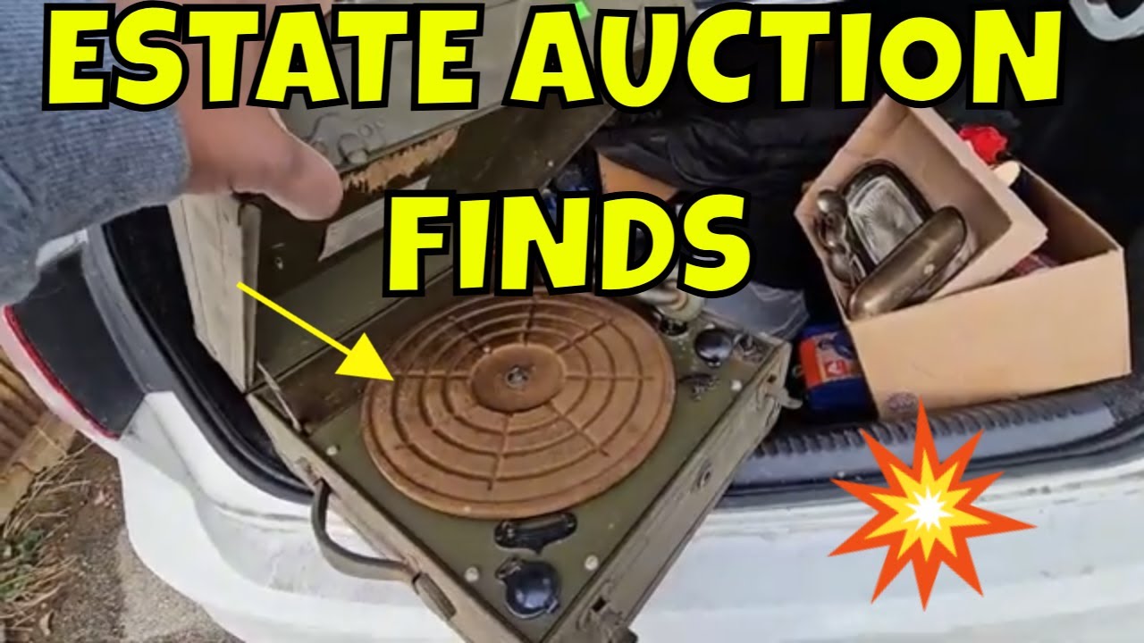 Estate Auction Car Reveal 🚗 | Did I Overpay or Strike Gold?