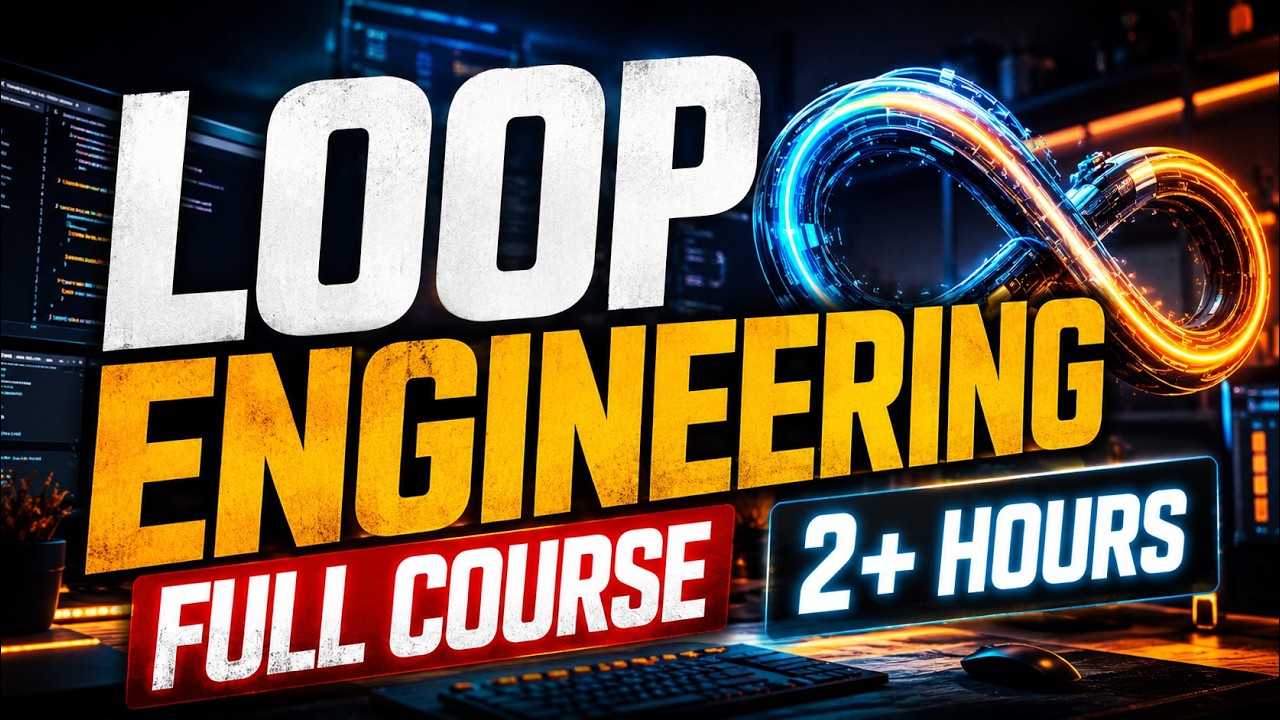 Loop Engineering Full Course: Stop Prompting, Start Looping (2+ Hours)