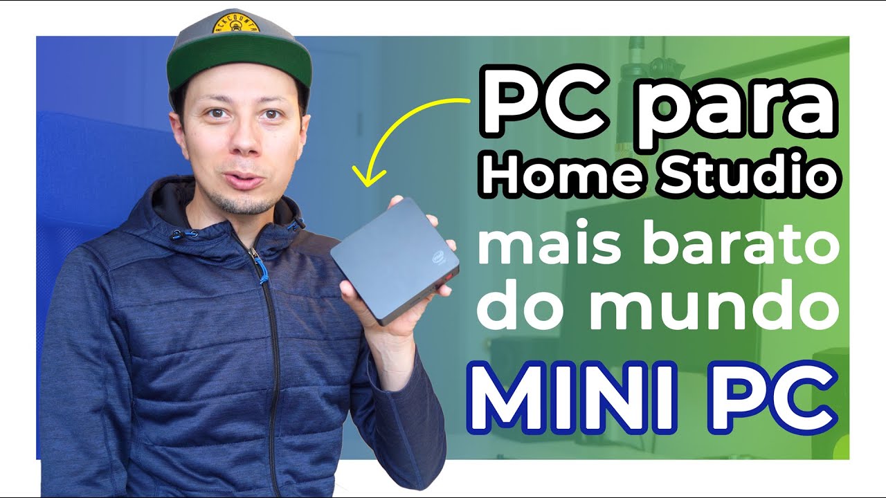 PC PARA HOME STUDIO MAIS BARATO DO MUNDO R$450 [Mini PC] computador para produção musical