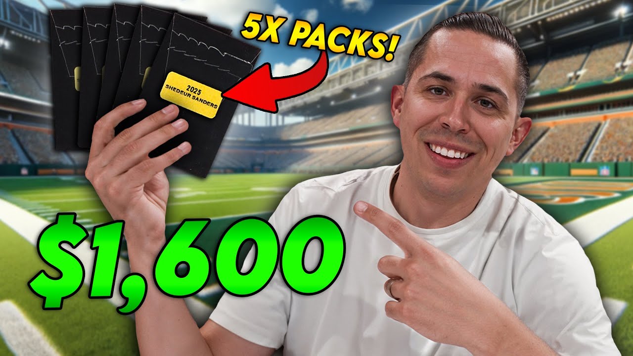 These $300 Football Packs Guarantee ONE Autograph Card PER PACK 😱