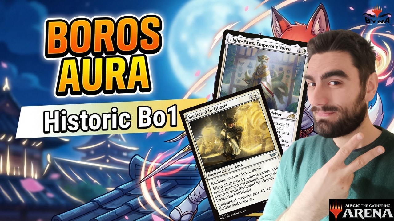 BOROS AURA Historic Bo1 #magicthegathering   #mtg #mtgarena