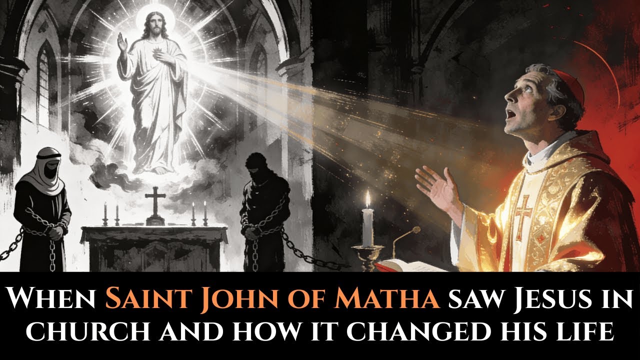 Dec.17 — The Secret Vision of Saint John of Matha — The Vision That Gave Birth to a New Order