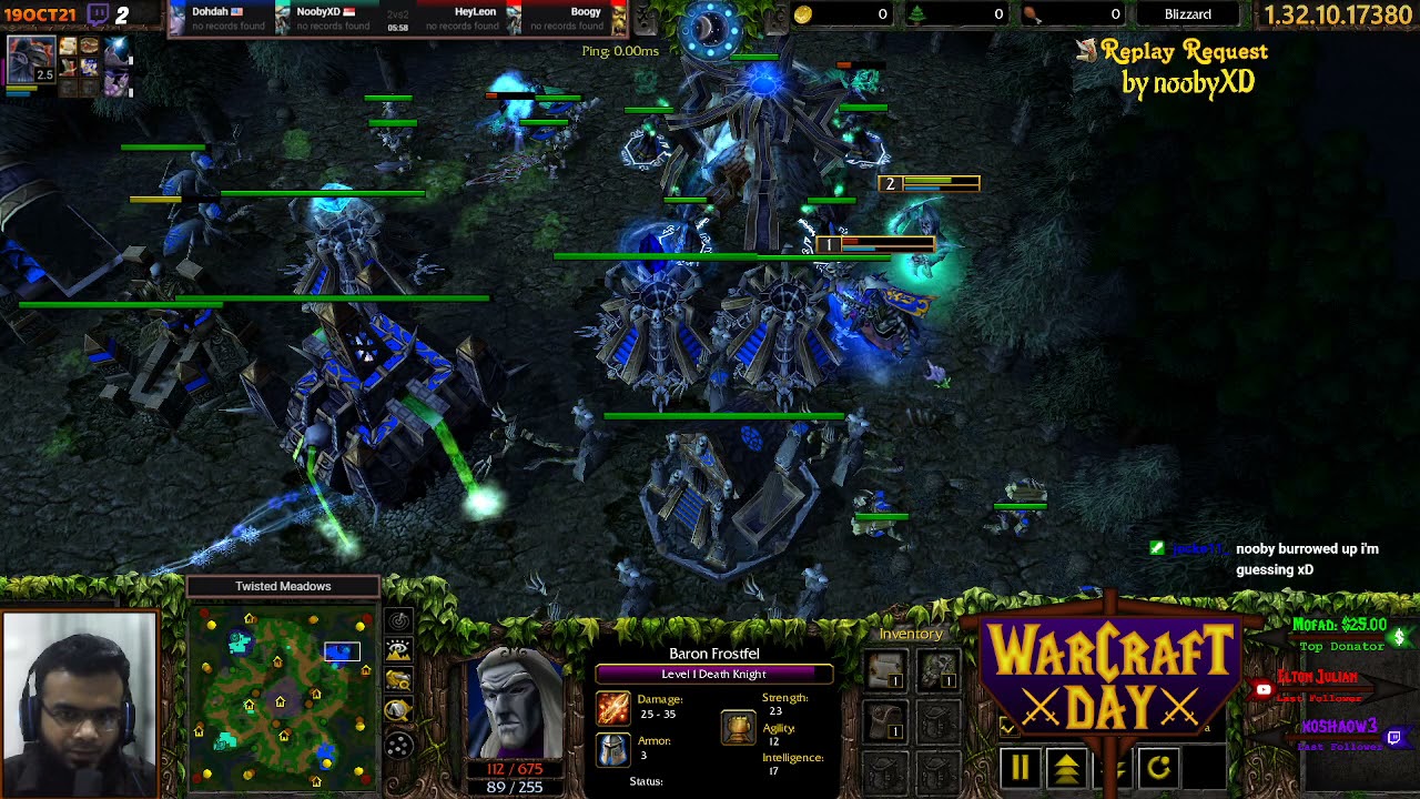 W3RR | noobyXD & dohdah vs HeyLeon & Boogy | Twisted Meadows