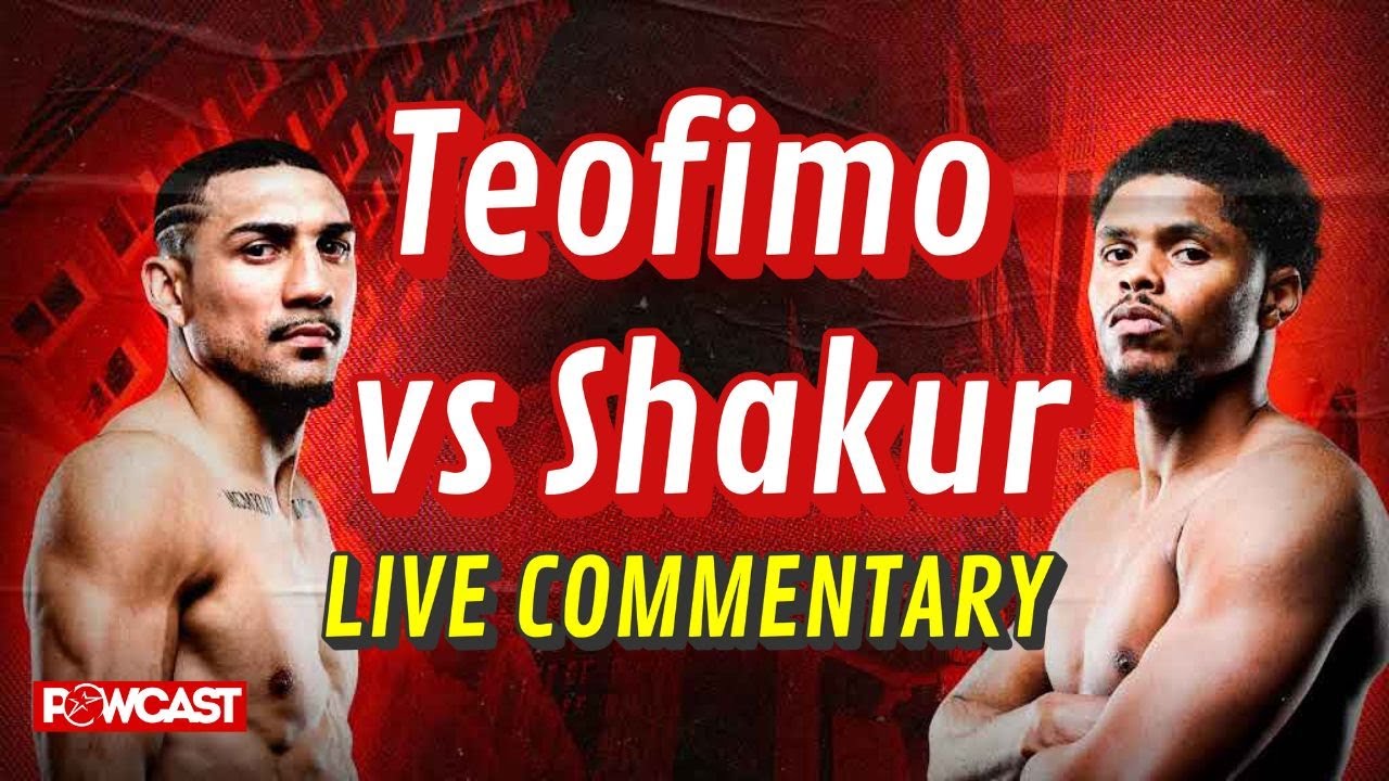 Teofimo Lopez vs Shakur Stevenson Live Boxing Commentary