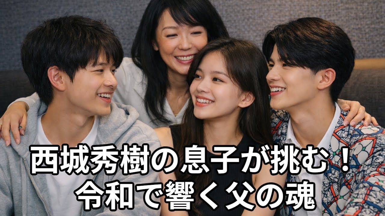西城秀樹の長男・木本慎之介の家族がすごい！姉・莉子、弟・悠天、母・美紀まで徹底紹介