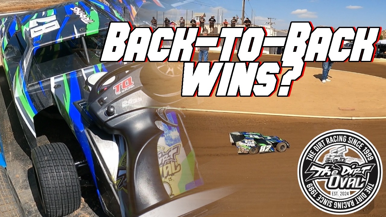 Trying to go for Back-to-Back wins | The Dirt Oval RC | Losi Mini Sprint