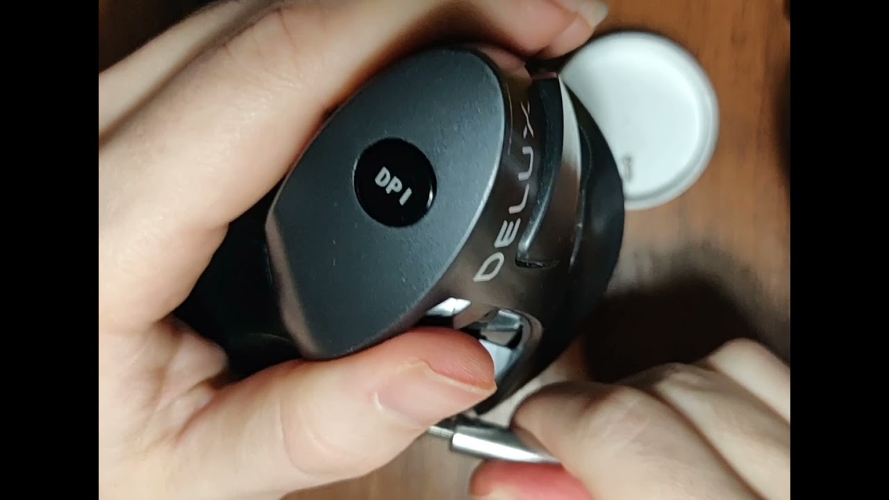 Разбираем вертикальную мышь Delux M618 BU Замена колёсика