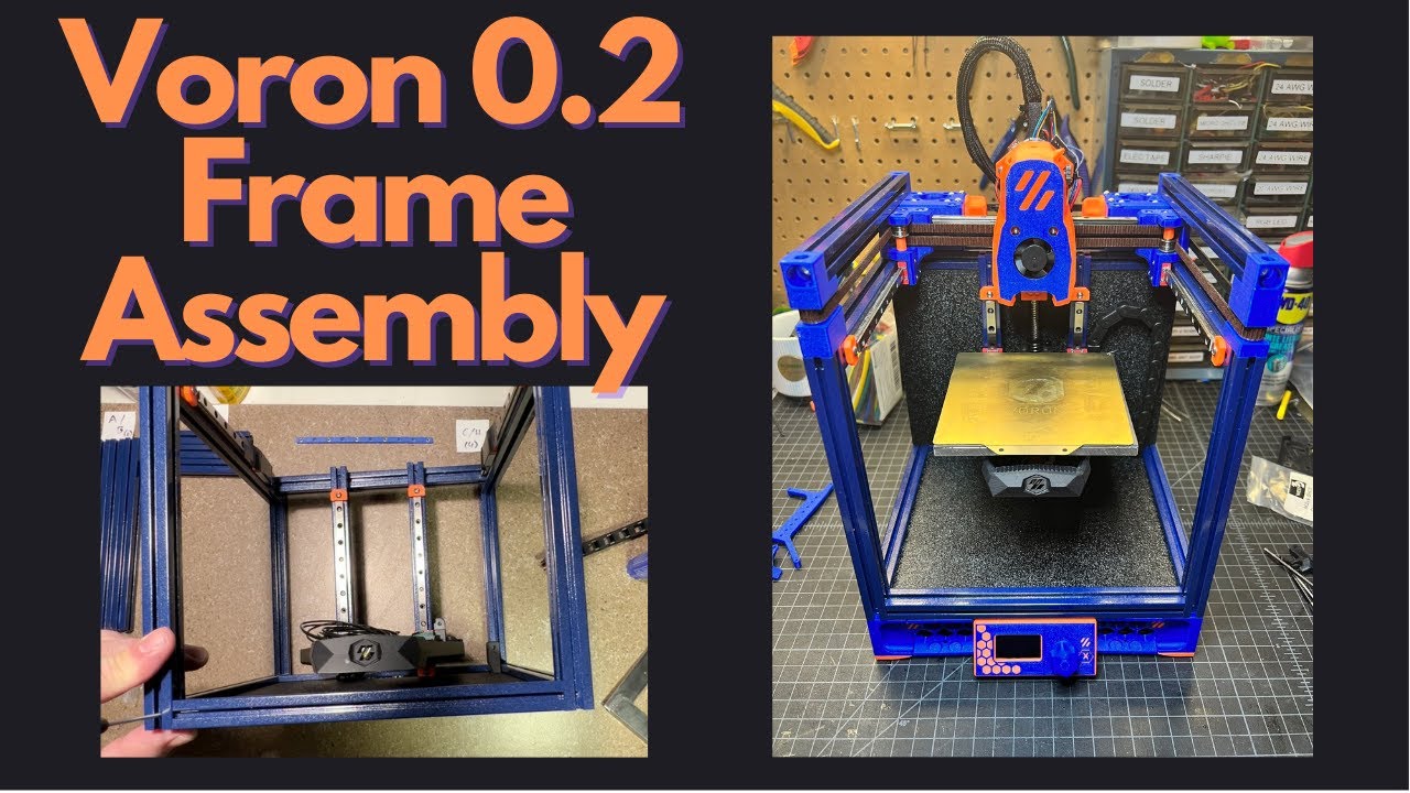 Part 4. Voron 0.2  Build - Frame Assembly and Squaring