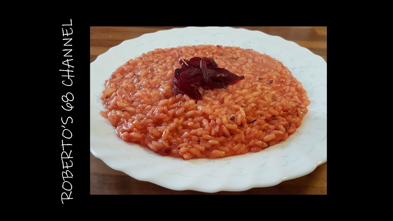 #061 - Risotto con la barbabietola - Risotto with beets