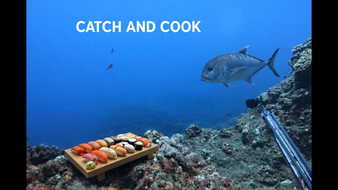 Chasse sous-marine à la Réunion Catch and cook