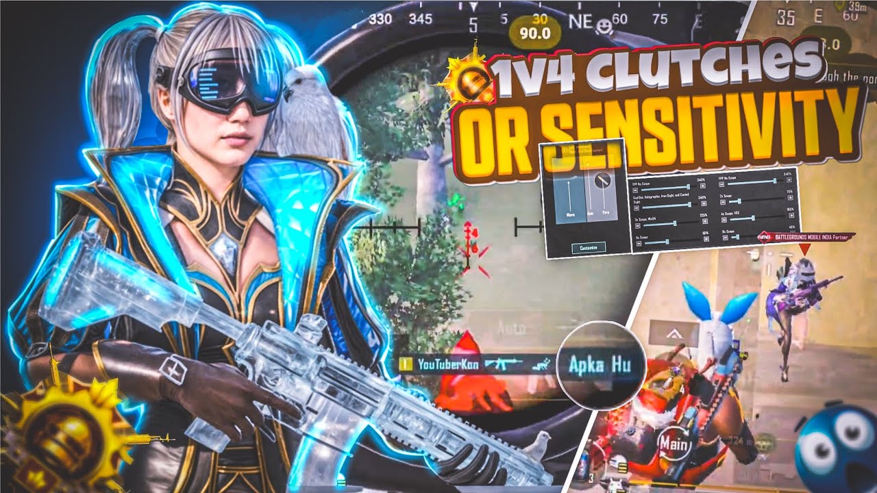 iQOO Neo 10 1v4 Clutches🤯 With 5 Finger Claw🔥 || YouTuberKon ||  
