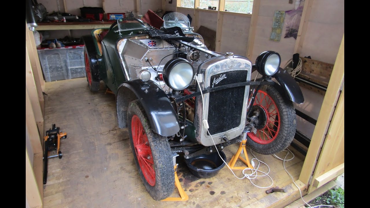 Austin 7 Seven Special Repairs and Improvements, (Ulster Front Axle, Nippy Cam,  Ruby Chassis)