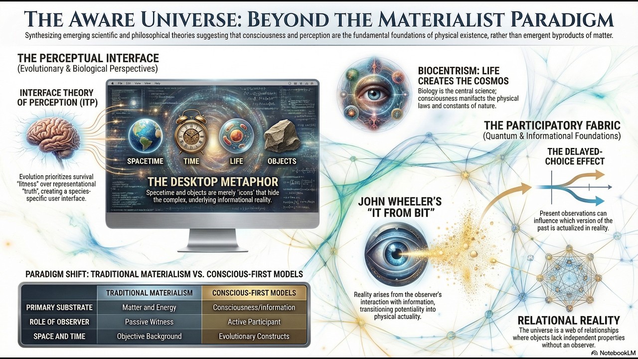 The Aware Universe