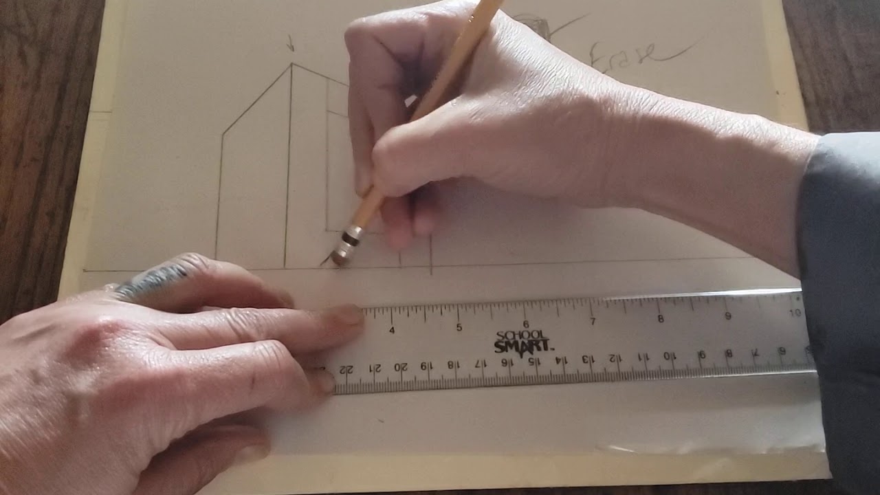 Letter O in 2 Point Perspective