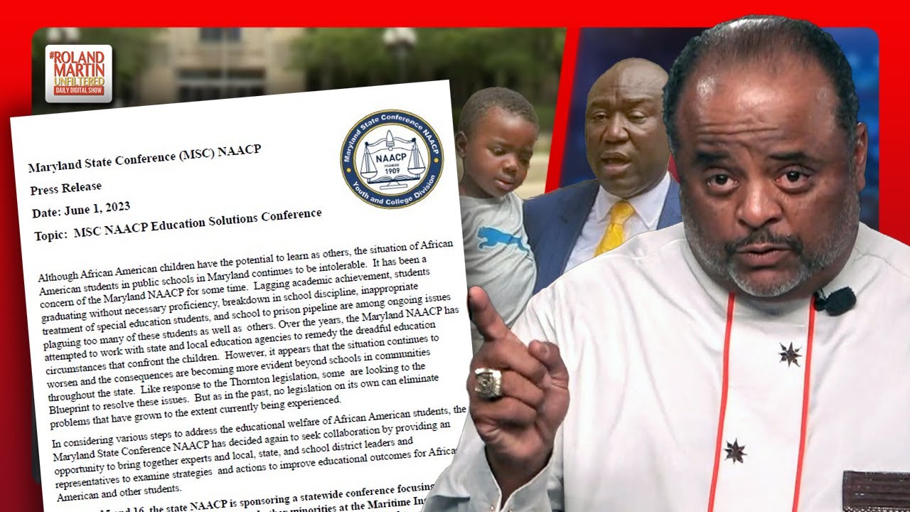 'DREADFUL' Education Of Black Kids. Maryland NAACP SLAMS Baltimore City Schools | Roland Martin