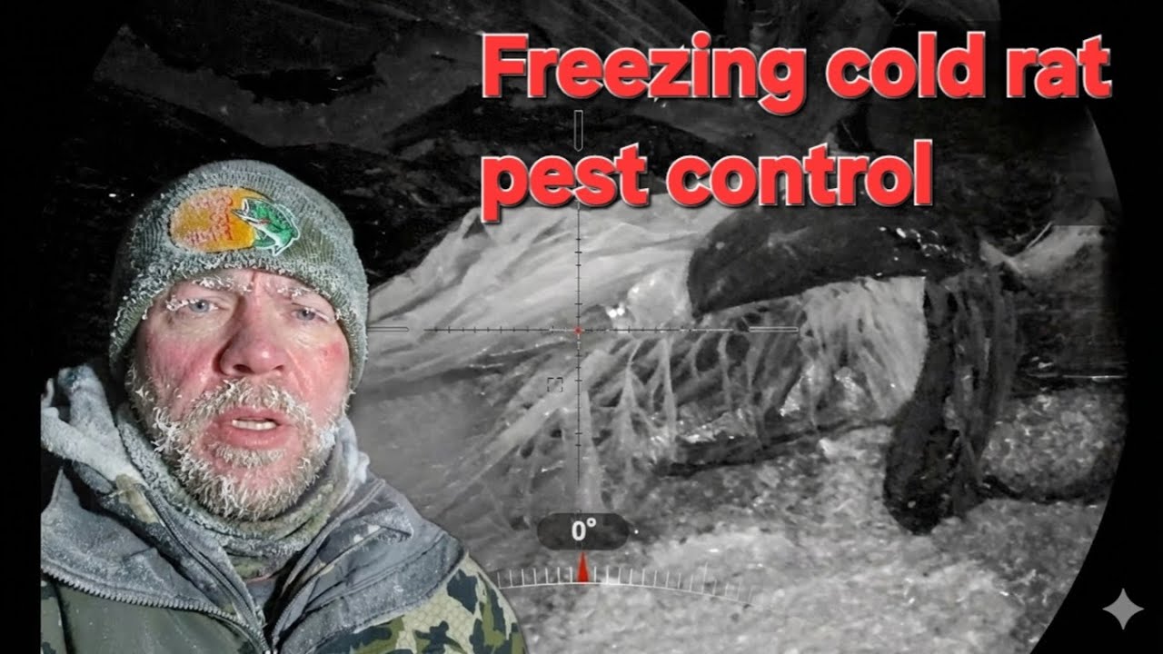 ​Frozen Shadows: Night Rat Hunting with the AirMaks Krait