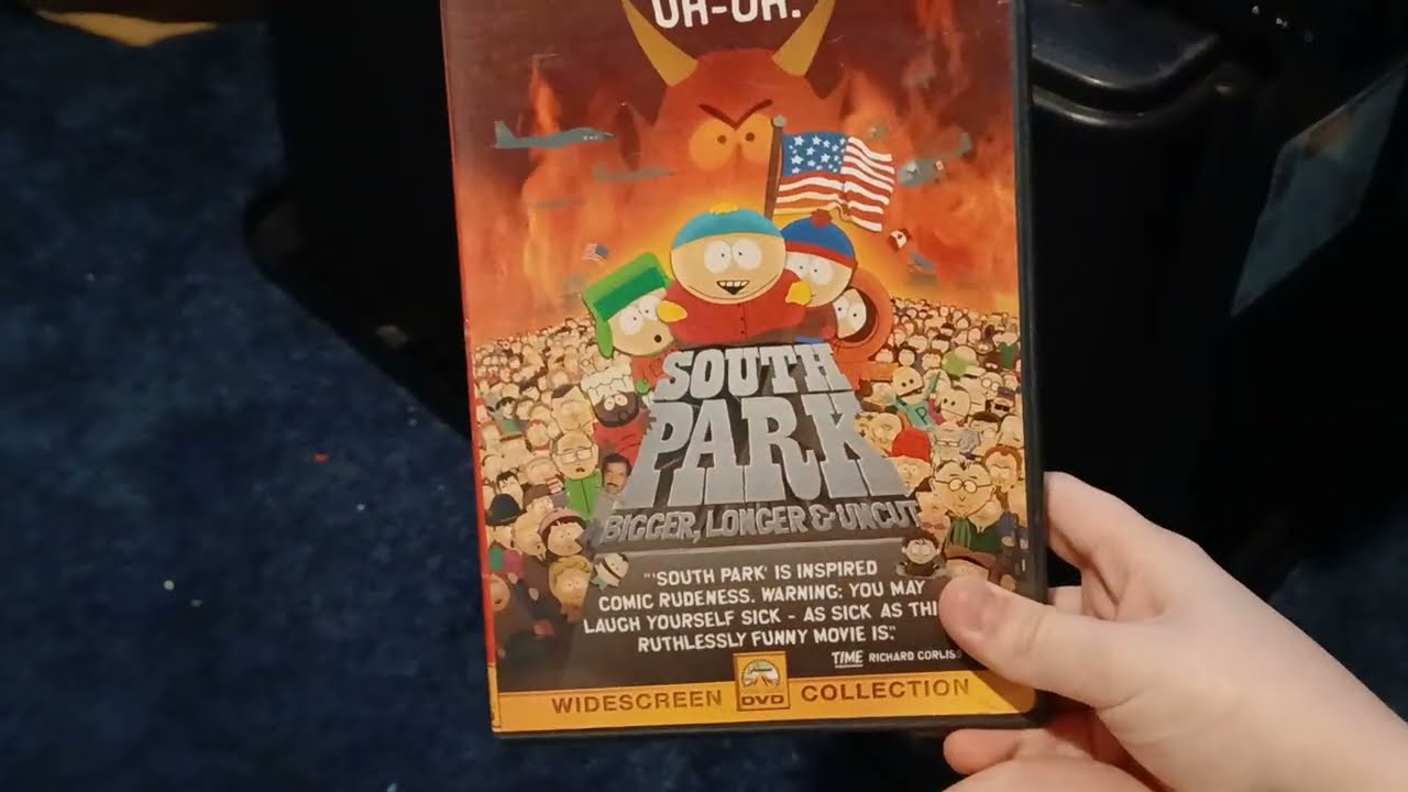 Dvd opening to south park bigger, longer and uncut dvd (1999)