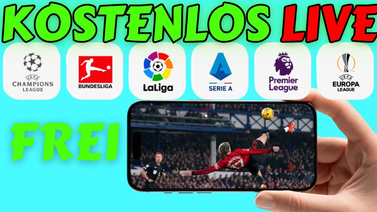 Fu&szlig;ball kostenlos live schauen - 100% LEGAL Wie guckt man Fu&szlig;ball Kostenlos Live