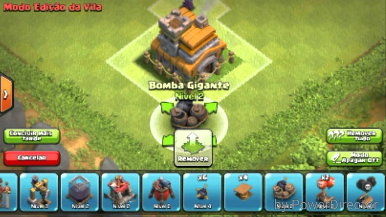Melhor Layout de Farm para Cv 6