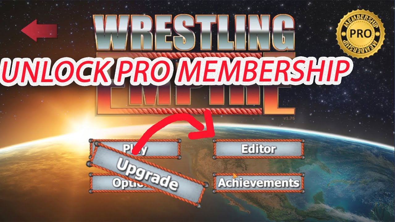 HOW TO GET EDITOR WRESTLING EMPIRE ( FREE )