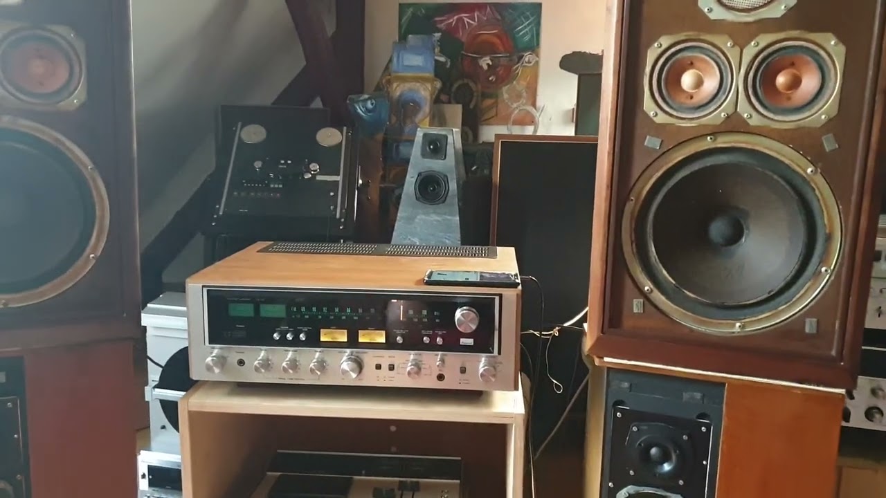 speakers klh model five vintage & Sansui 7070