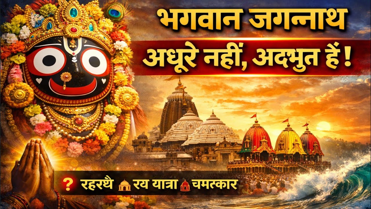 jagannath puri ka rahasya, “भगवान जगन्नाथ: अधूरे नहीं, अद्भुत हैं”