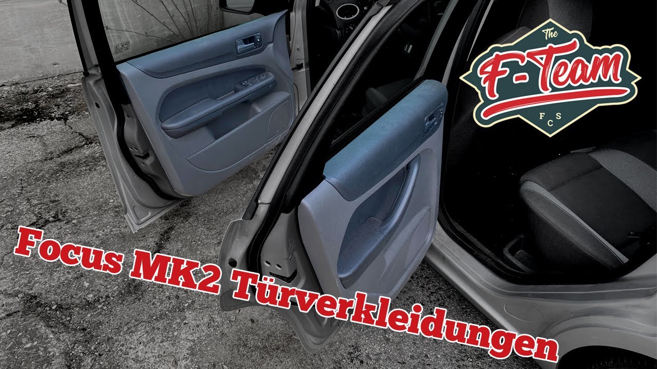 Ford Focus MK2 Türverkleidung Türtafel Türpappe ausbauen abbauen demontieren | Tutorial / Anleitung