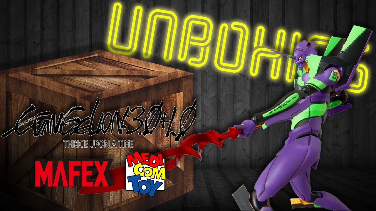 Unboxing - Rebuild of Evangelion EVA Unit-01 MAFEX No. 156 (2021) | Player Perception