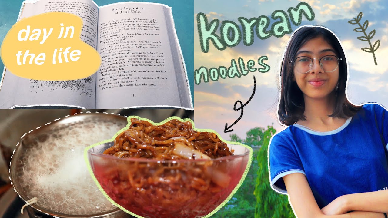 a day in the life 📅 periods, korean noodles 🍜studying📚 #dayinthelife #dayinmylife #quarantinevlog