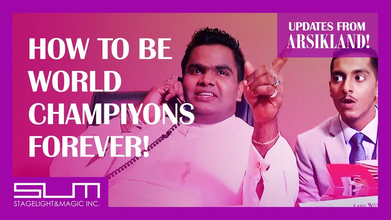 How to be World Champiyons Forever! &mdash; Updates from Arsikland!