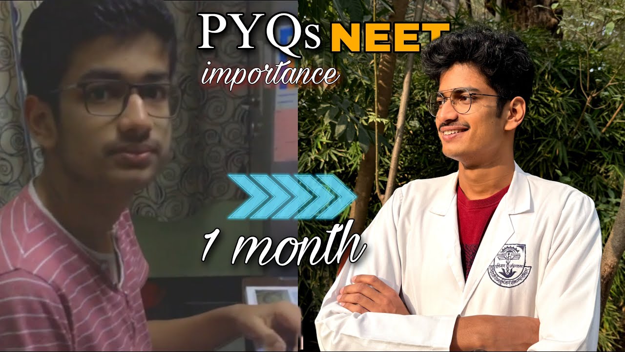 ❓How solving PYQs helped me crack NEET in the last month🔥 #neetpyqs #neet2025