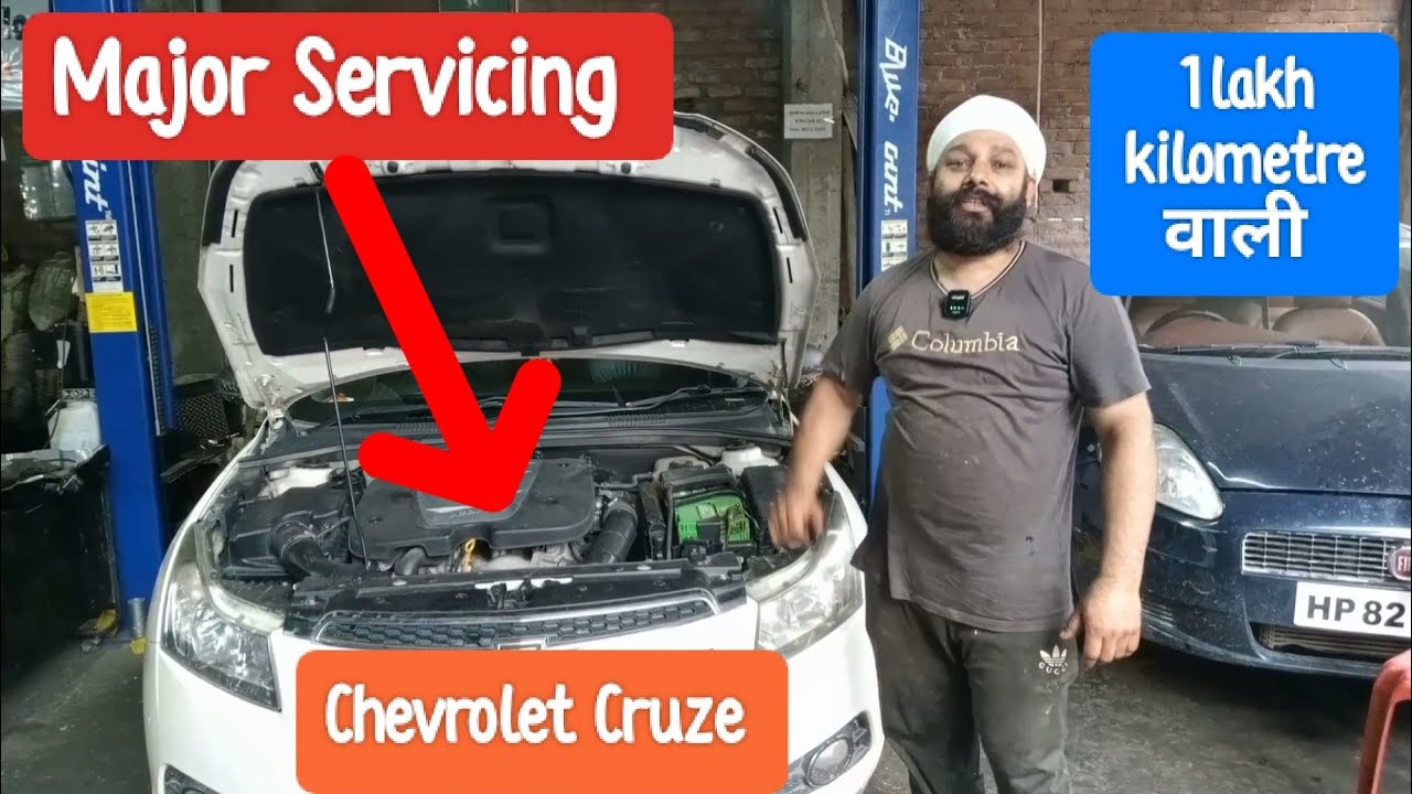 Chevrolet Cruze major servicing in full detail.@shyamsinghcartechnology