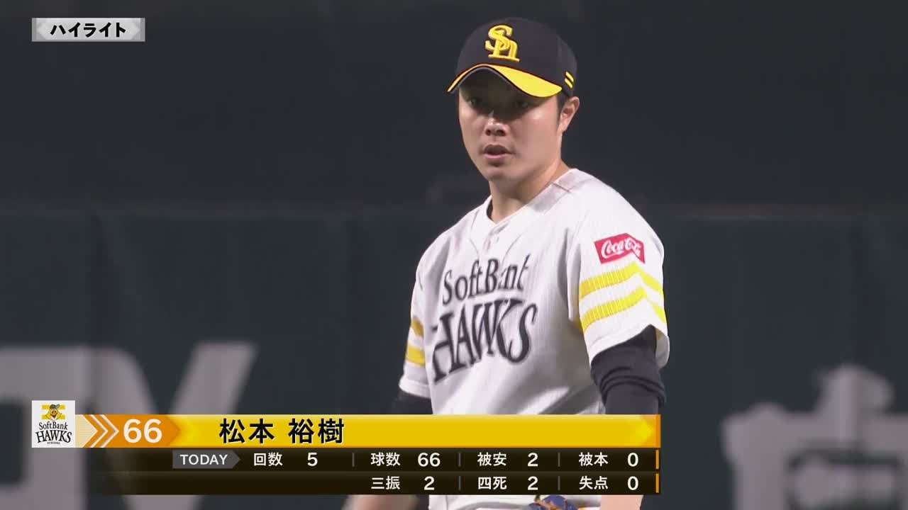 2022年3月9日 福岡ソフトバンク対巨人 試合ハイライト