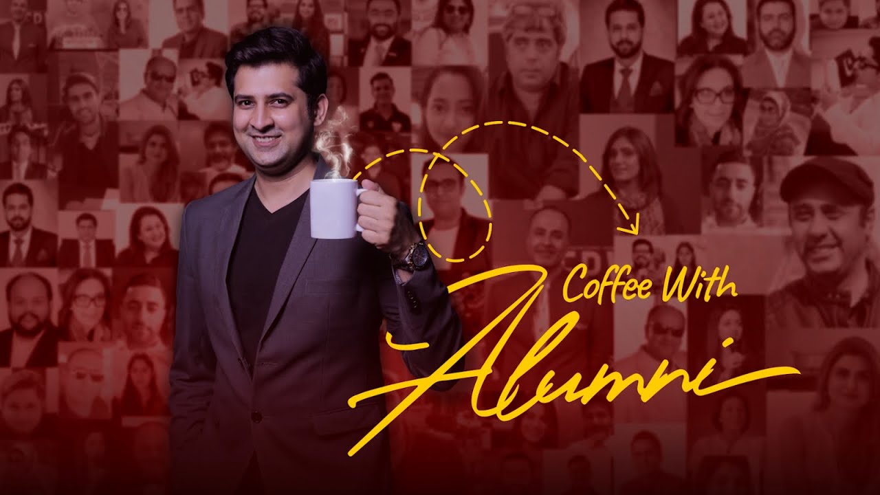Coffee with Alumni | Shehzad Hassan Khan – SEVP Marketing & New Media at ARY Digital Network.