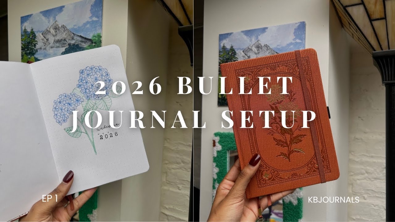 2026 Bullet Journal Setup✨