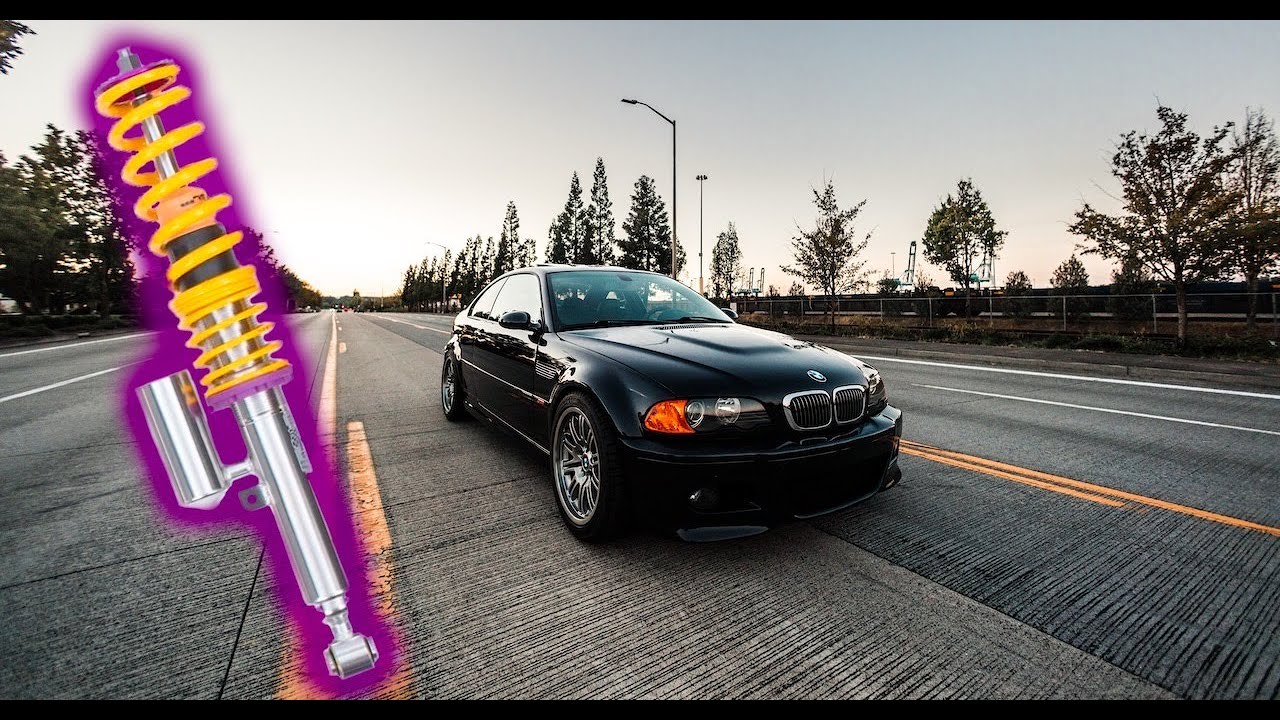 BMW E46 M3 KW V3 Rolling Shots #shorts