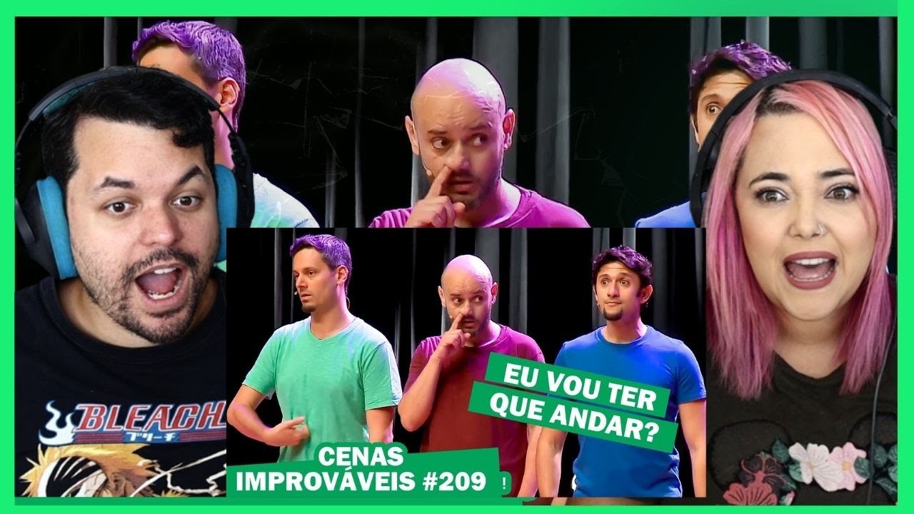 IMPROVÁVEL | CENAS IMPROVÁVEIS #209 (Barbixas) ‹ REACT ›